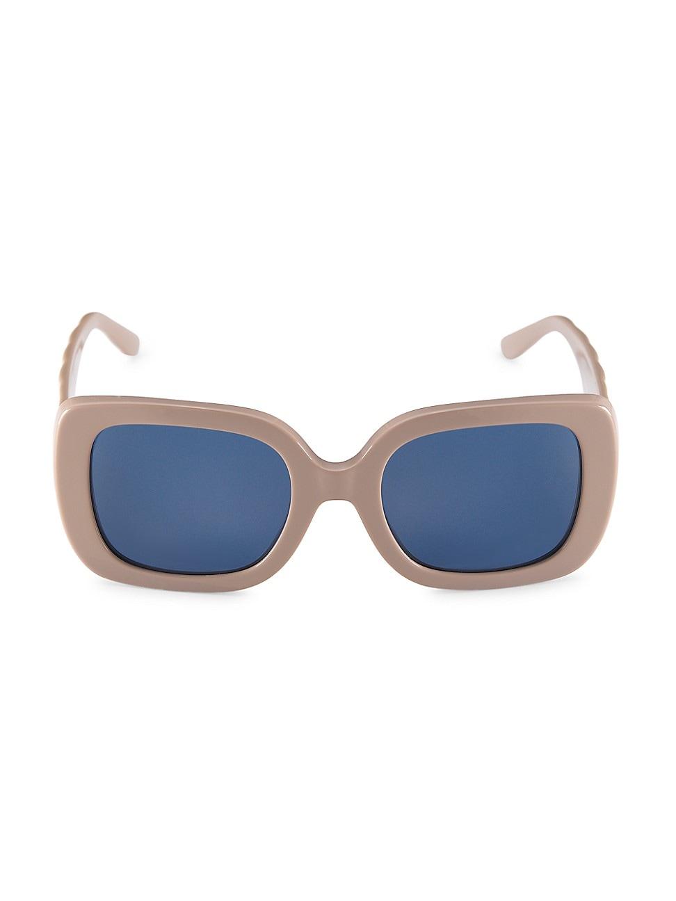 Womens 54MM Square Sunglasses Product Image