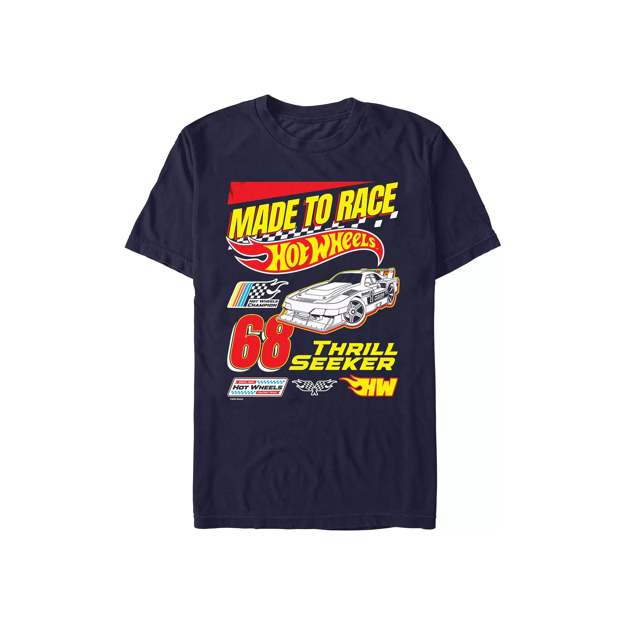 Men's Hot Wheels Thrill Seeker Graphic Tee,  Product Image