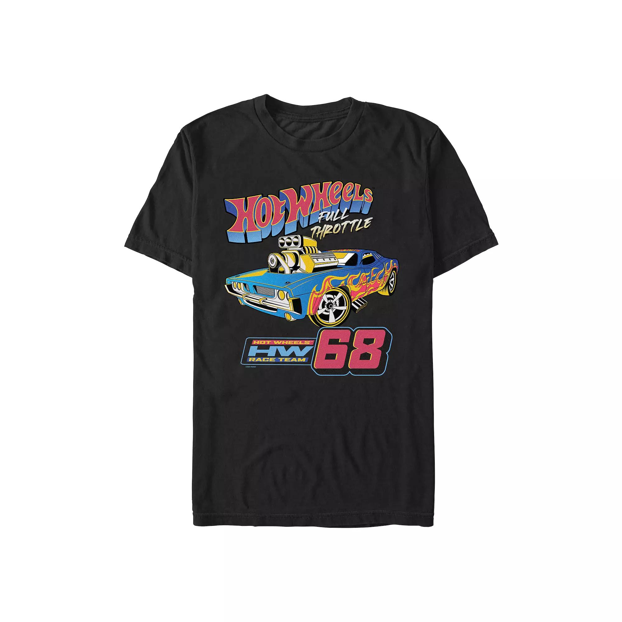 Men's Hot Wheels Full Throttle Race Team '68 Graphic Tee,  Product Image