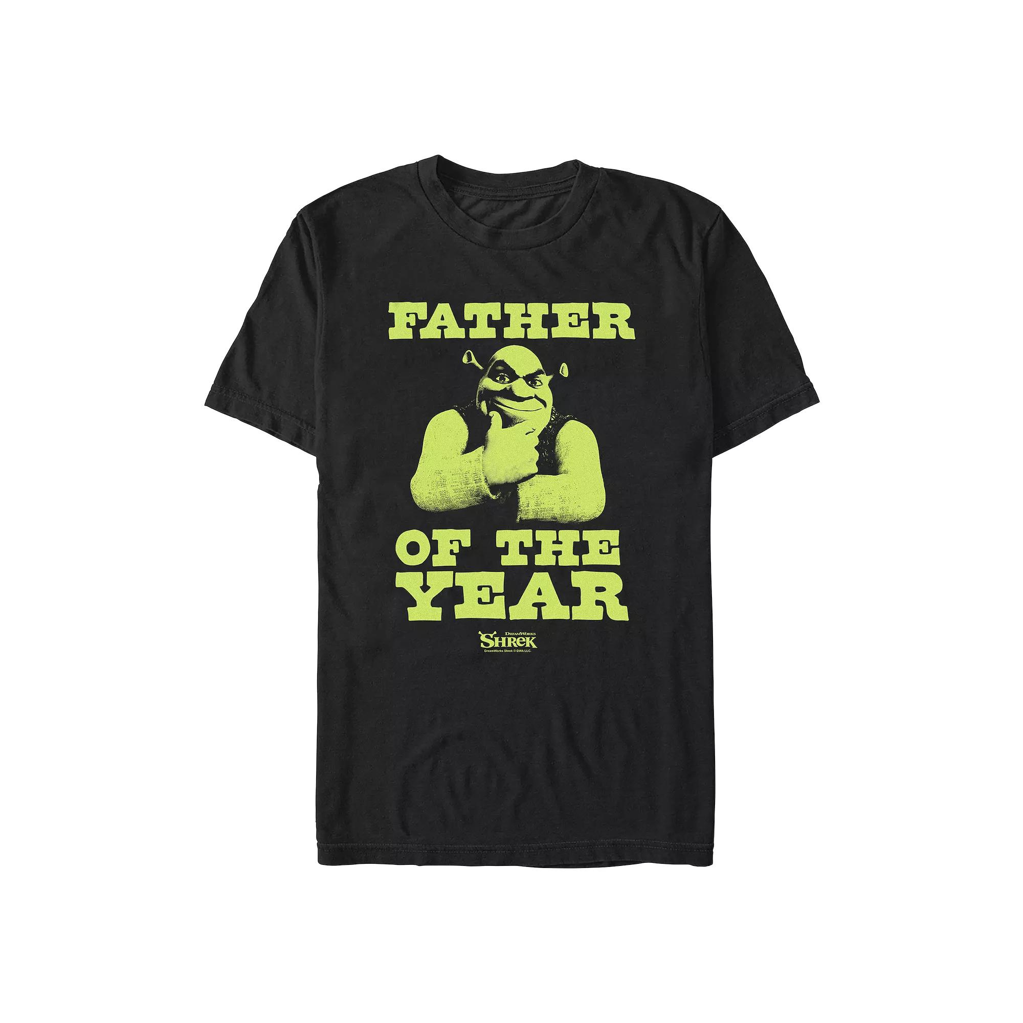 Men's Shrek Pose Father Of The Year Graphic Tee,  Product Image