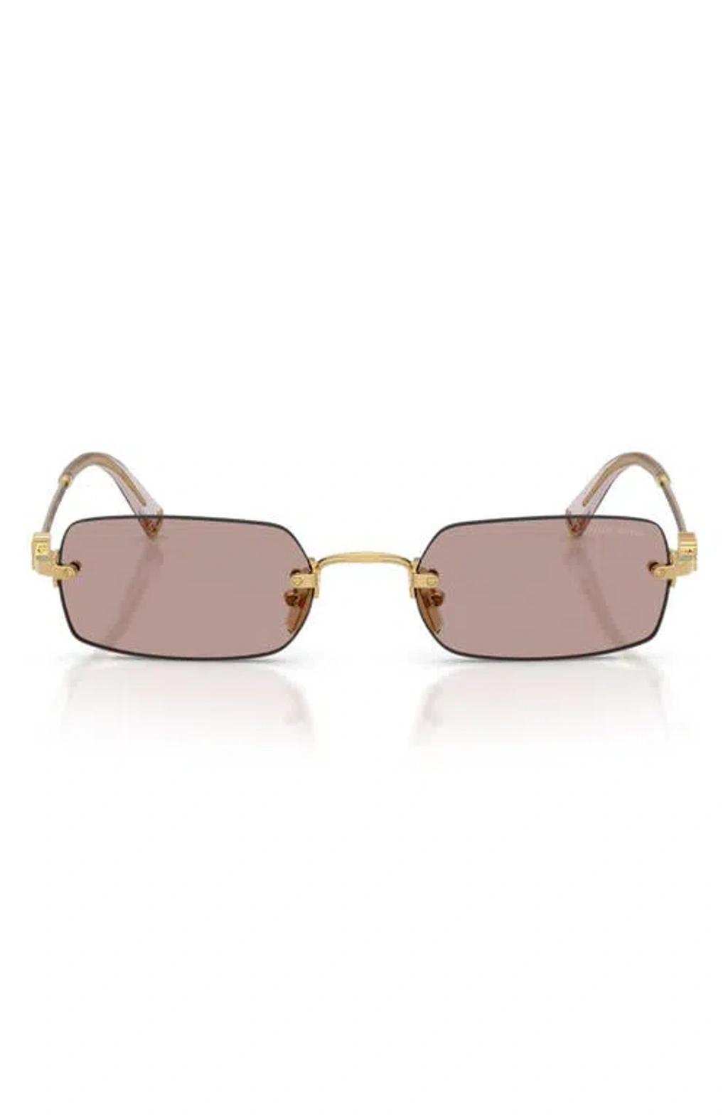 rectangle-frame sunglasses Product Image