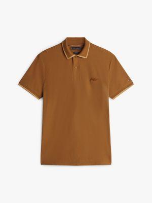 Regular Fit Script Logo Twill Polo Product Image