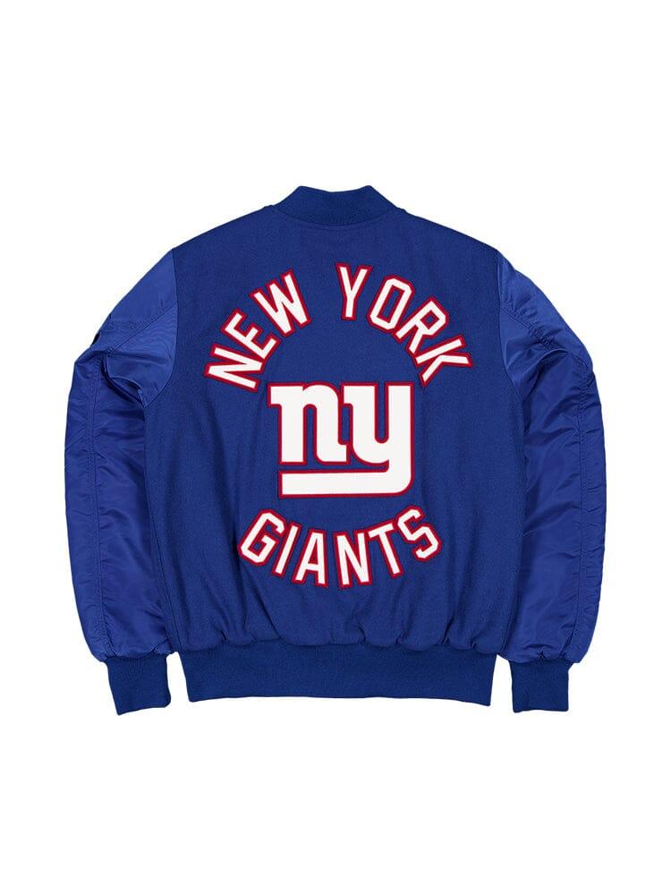 NEW YORK GIANTS X ALPHA X NEW ERA MA-1 BOMBER JACKET Product Image