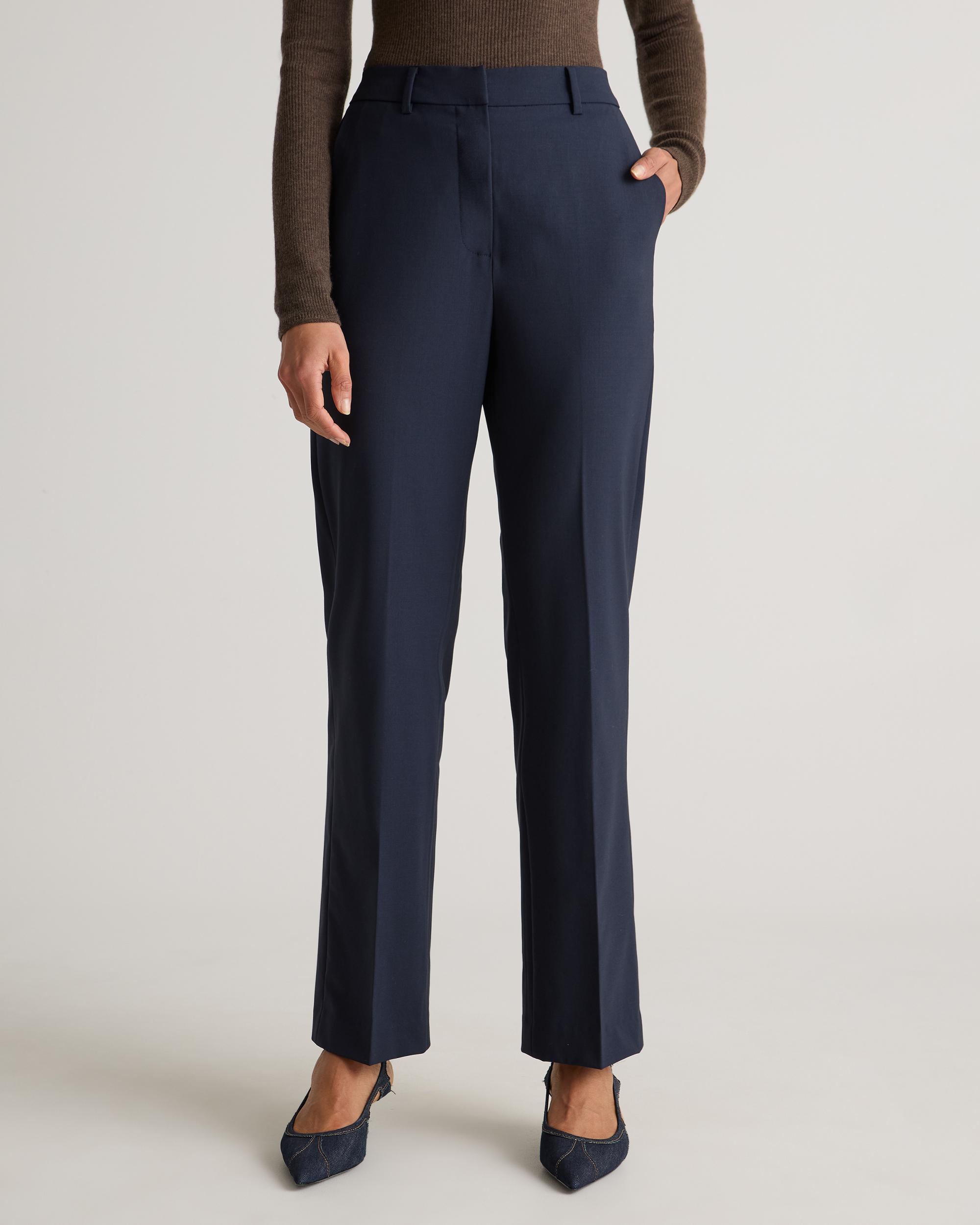 Quince | Women's Italian Wool Straight Leg Pants Product Image
