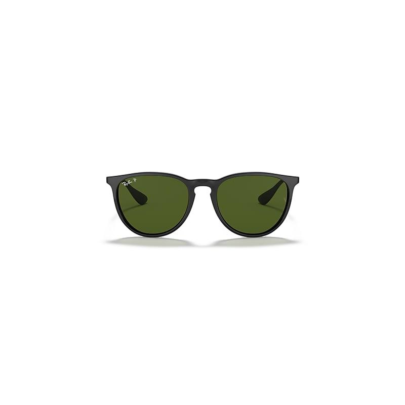 Ray-Ban Erika Classic Sunglasses Frame Green Lenses Polarized Product Image