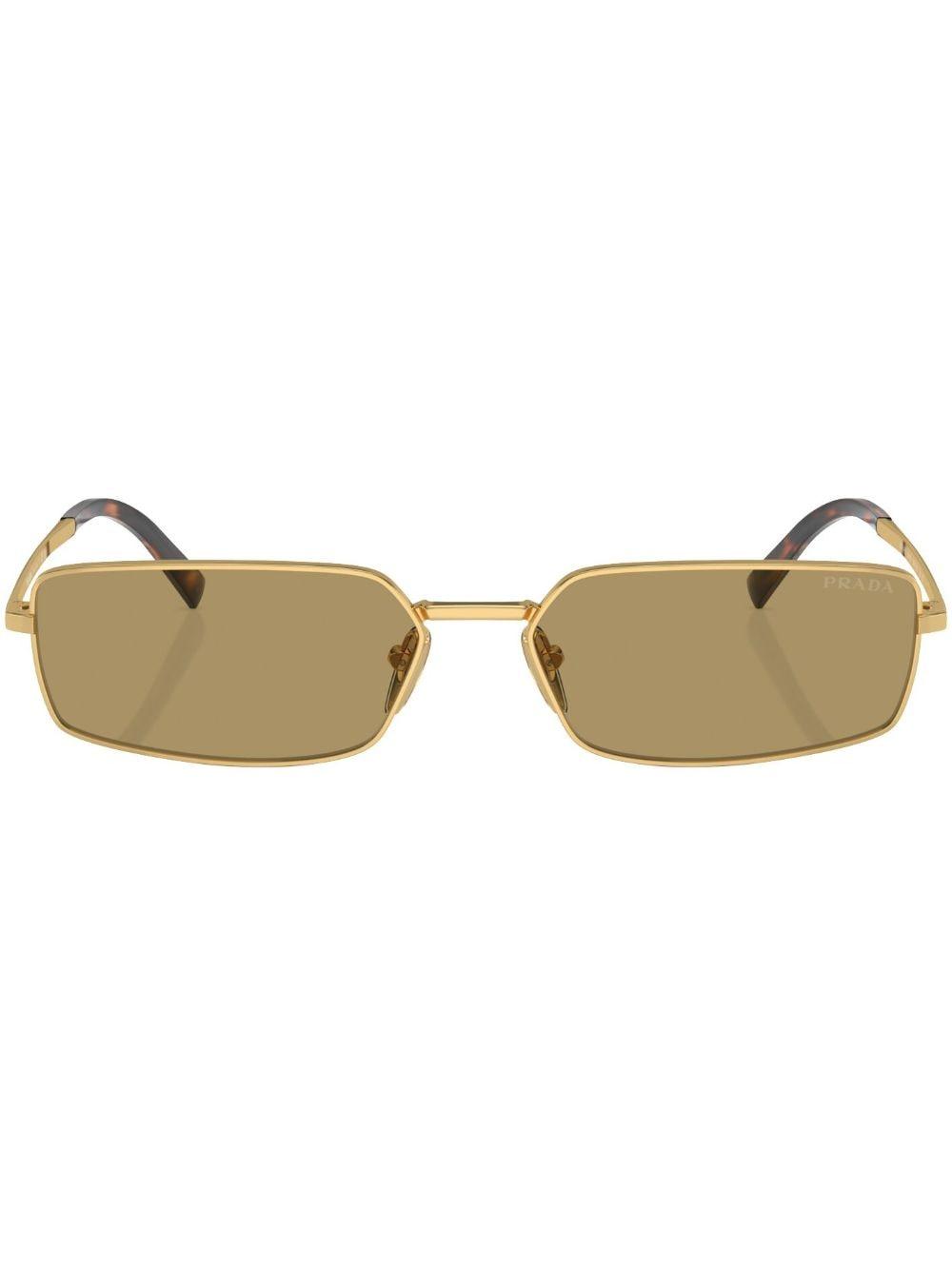 Otra Eyewear Echo Gold Tortoiseshell Round Sunglasses Product Image