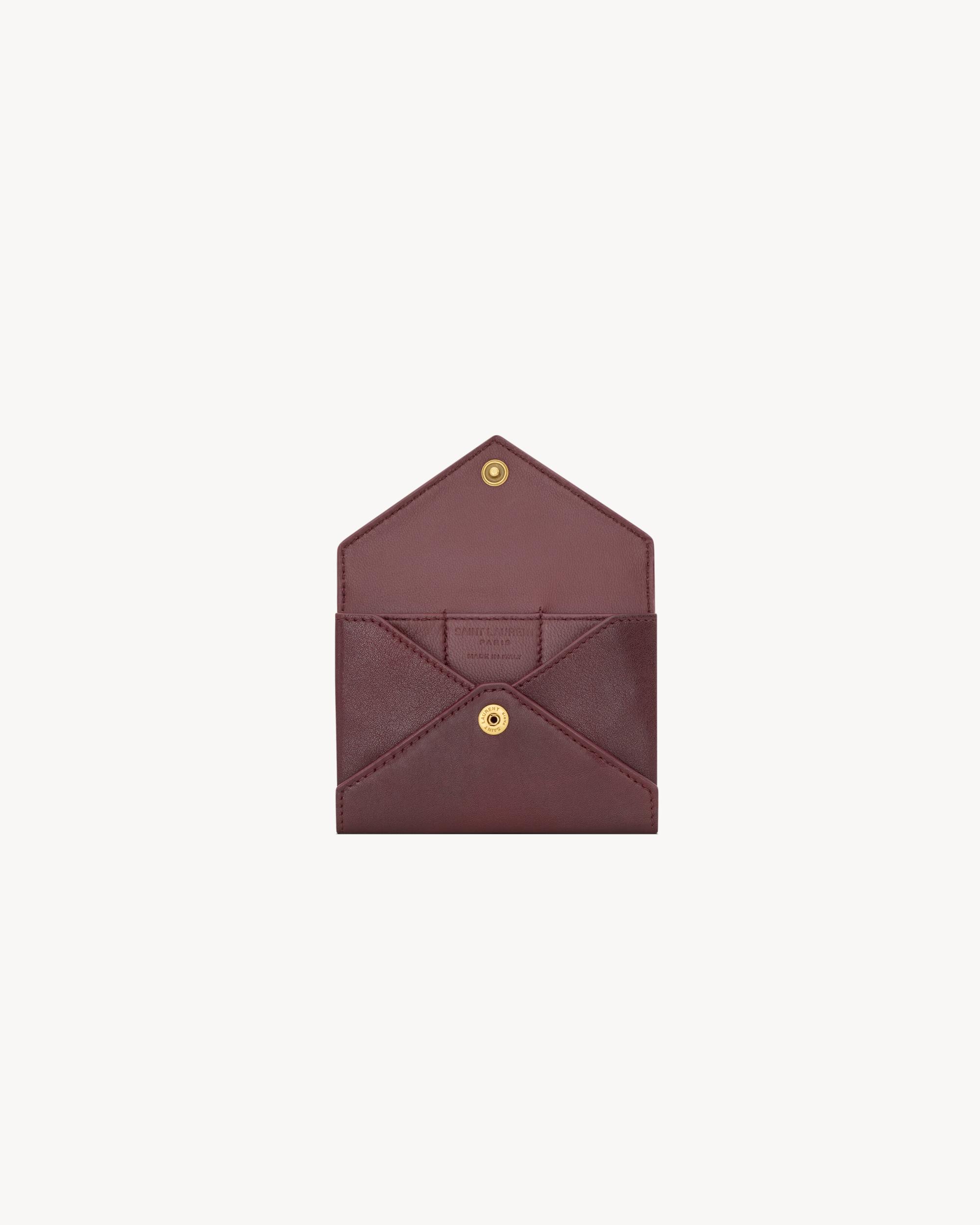 LETTER wallet in leather Product Image