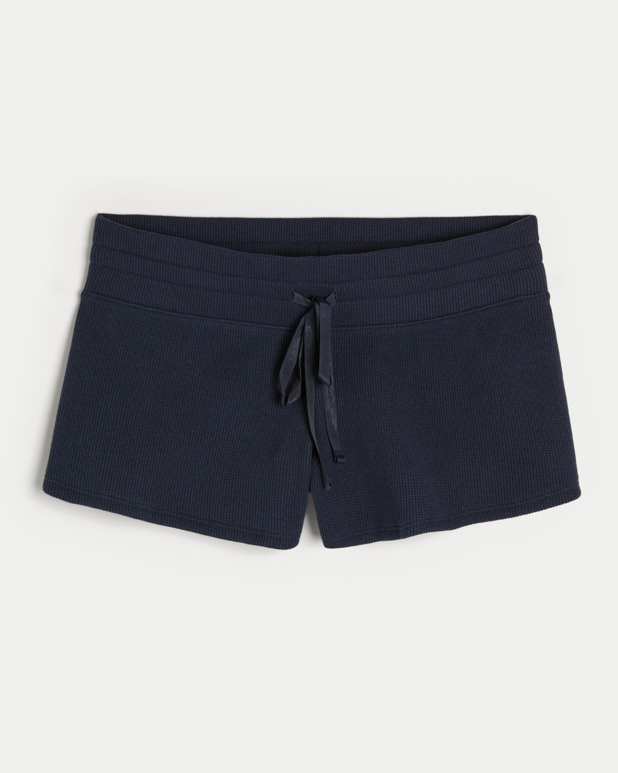 Gilly Hicks Cozy Waffle Mini Shorts Product Image