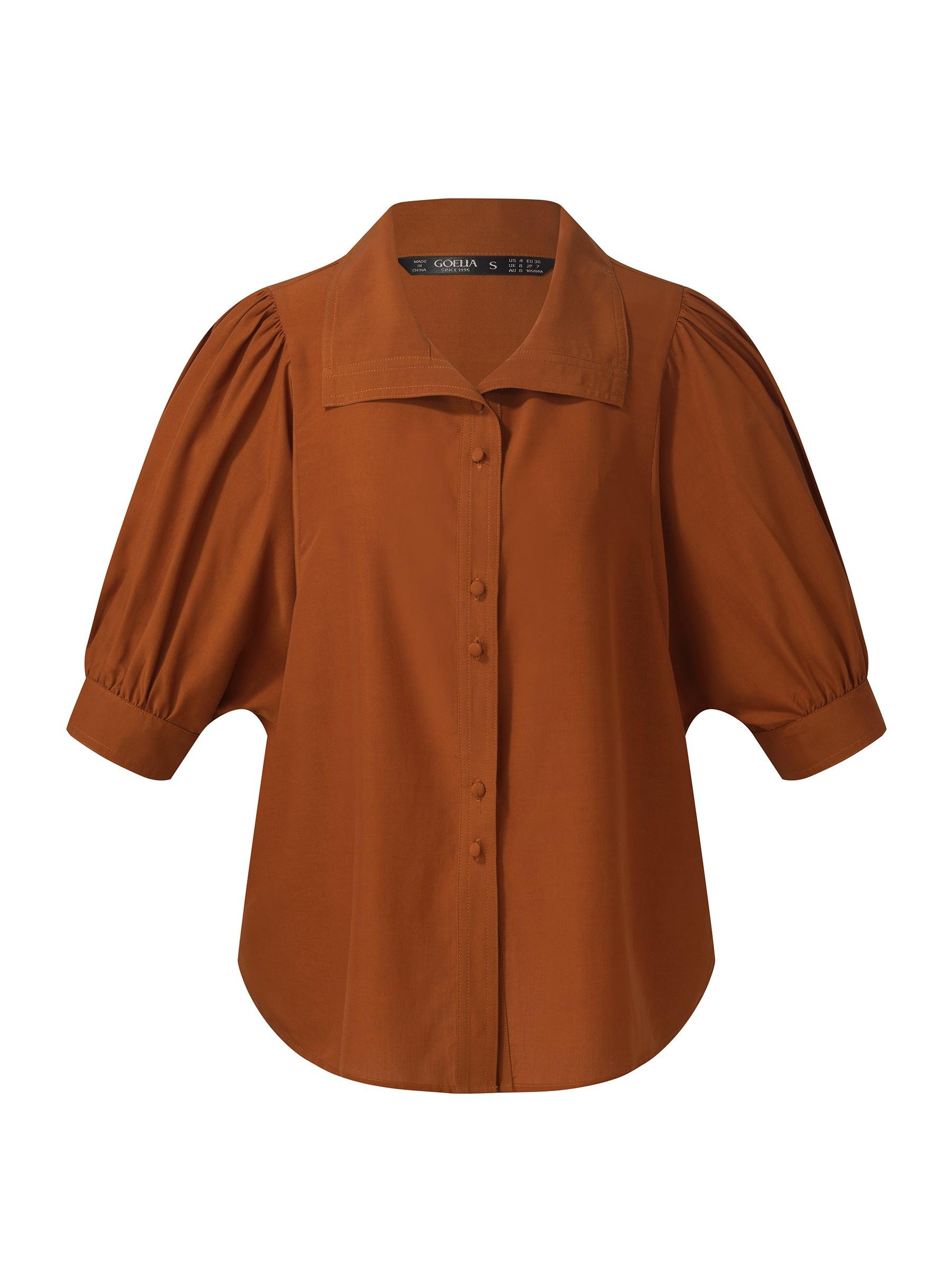 Tencel Acetate Blend Women Loose Shirt Product Image