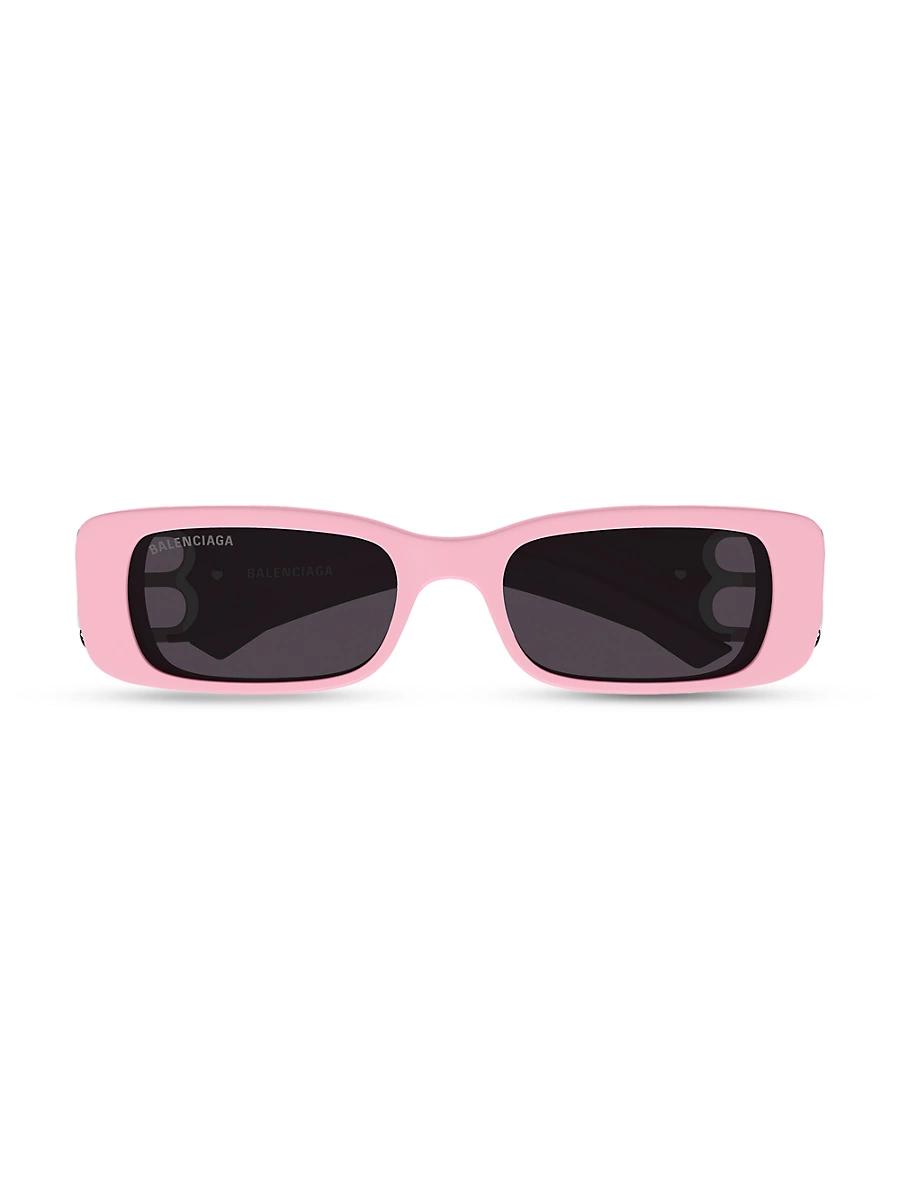 Womens Dynasty 51MM Rectangular Sunglasses Product Image