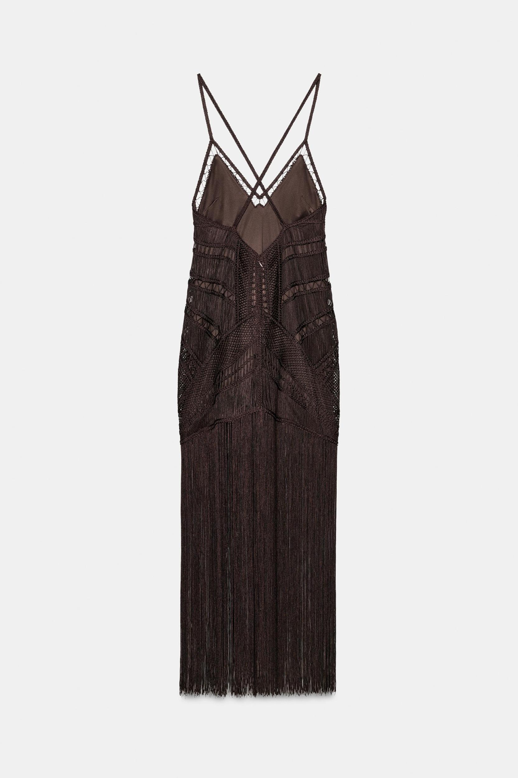 ZW COLLECTION FRINGED MAXI DRESS Product Image