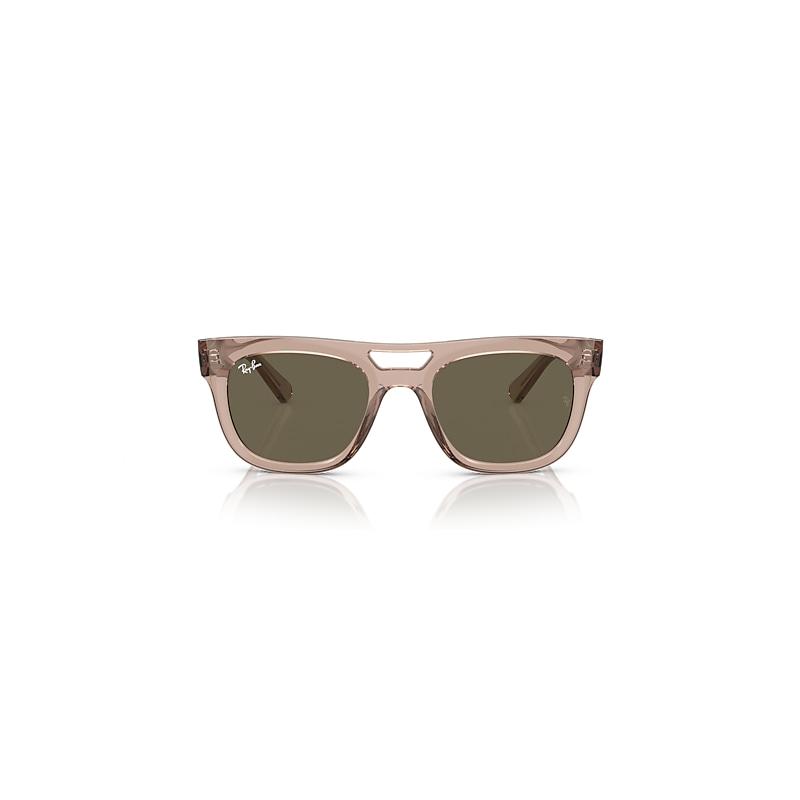 Ray-Ban Phil Bio-based Sunglasses Frame Brown Lenses Product Image