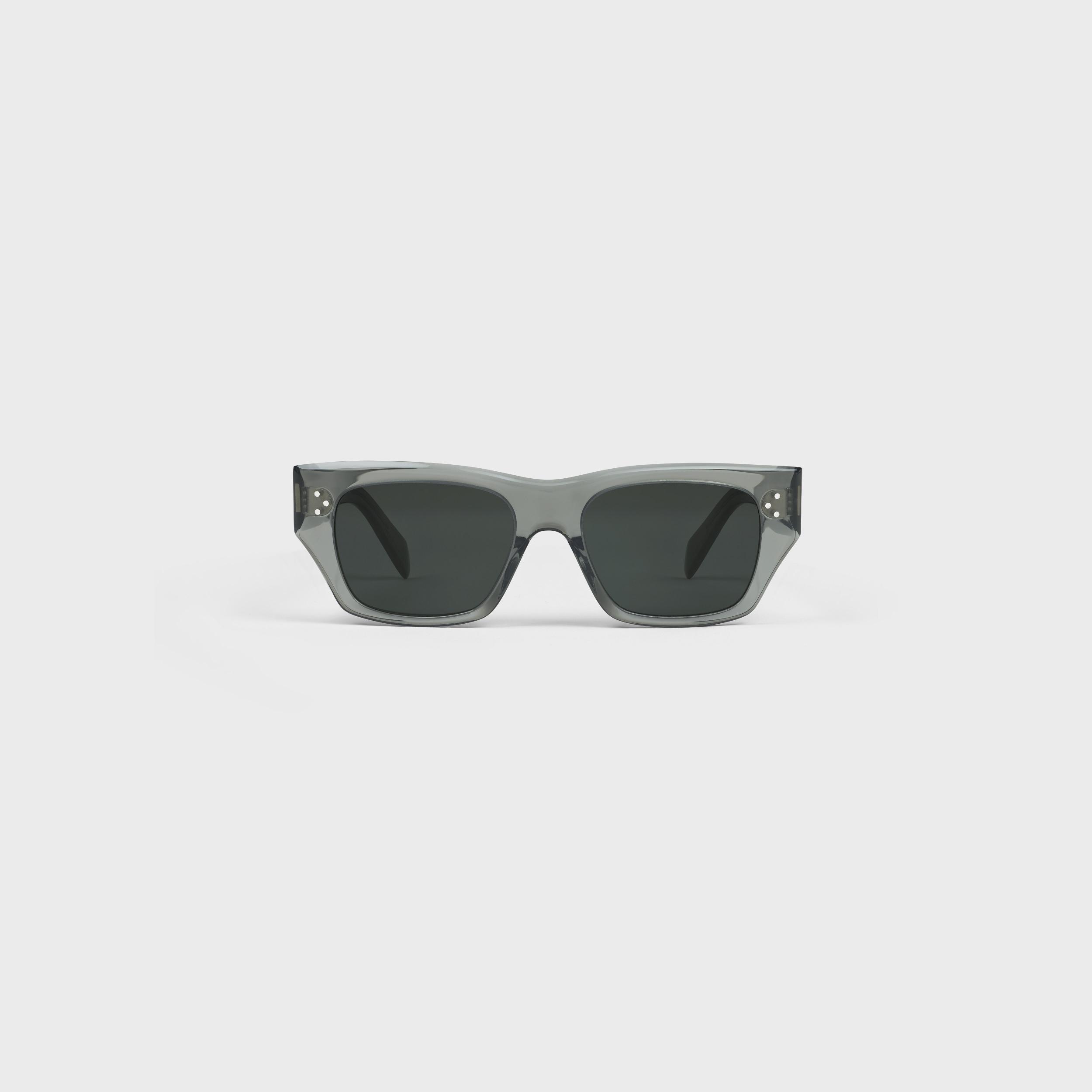 Black Frame 55 sunglasses in Acetate Product Image