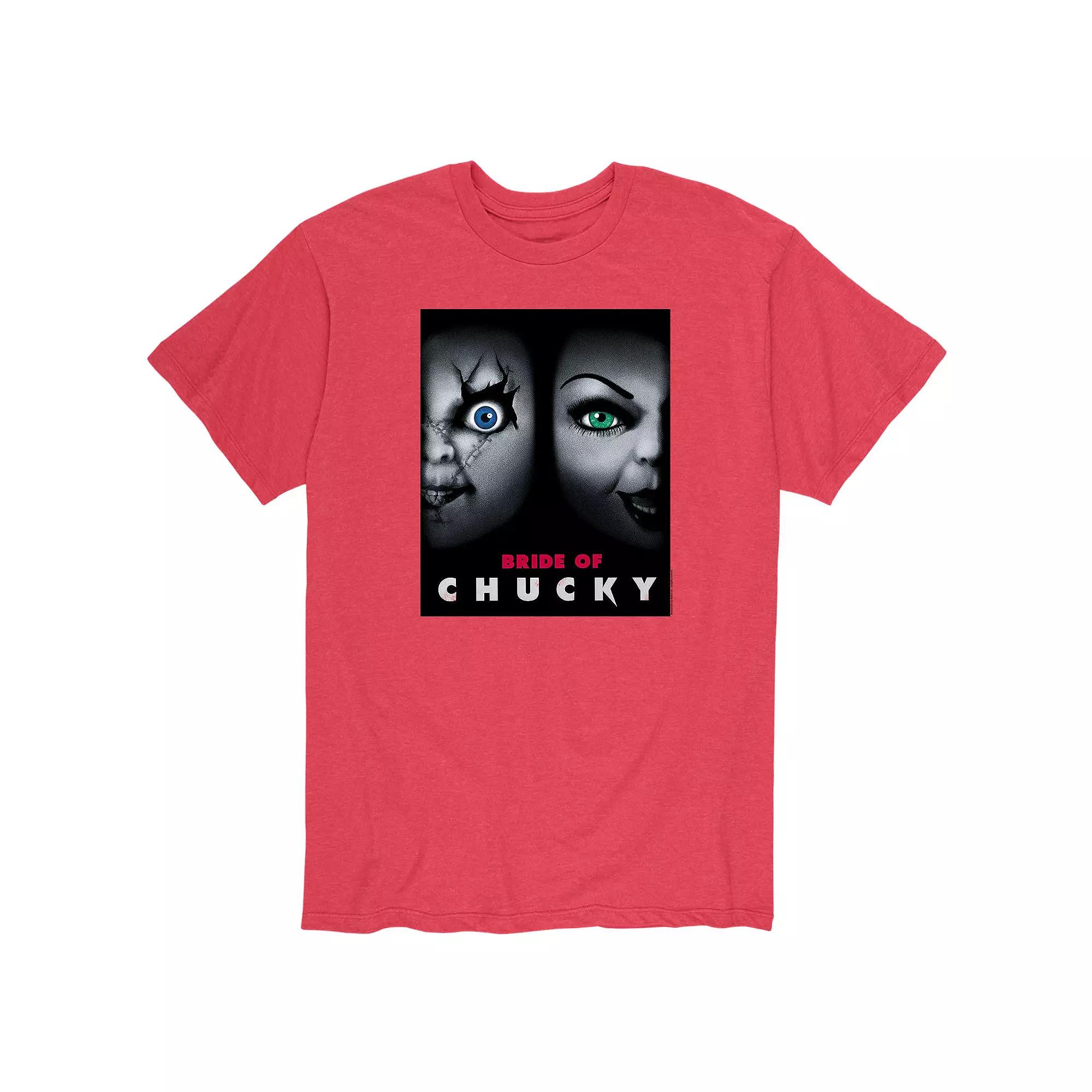 Big & Tall Chucky Bride Of Chucky Graphic Tee, Men's,  Product Image