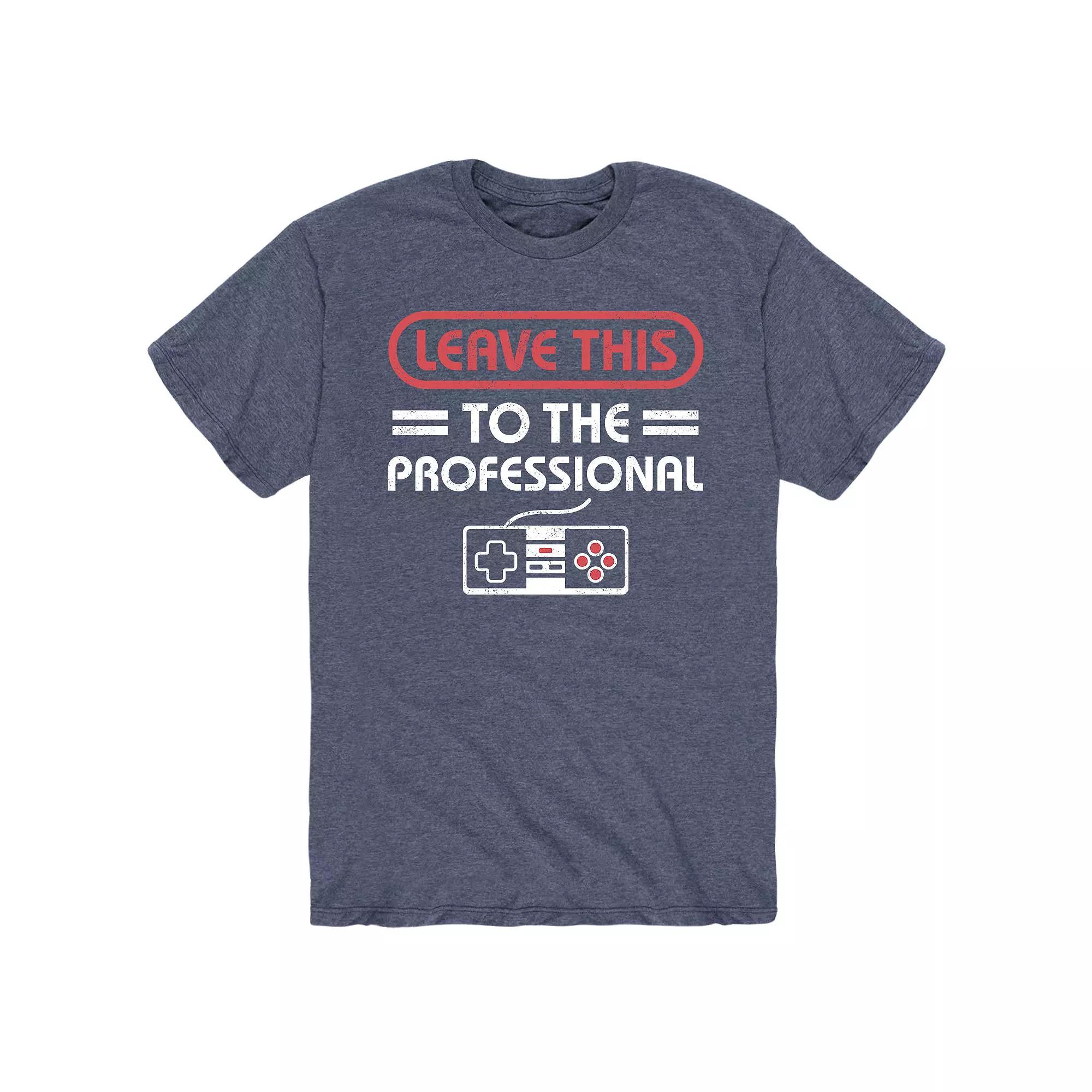 Men's Leave This To Professional Tee,  Product Image