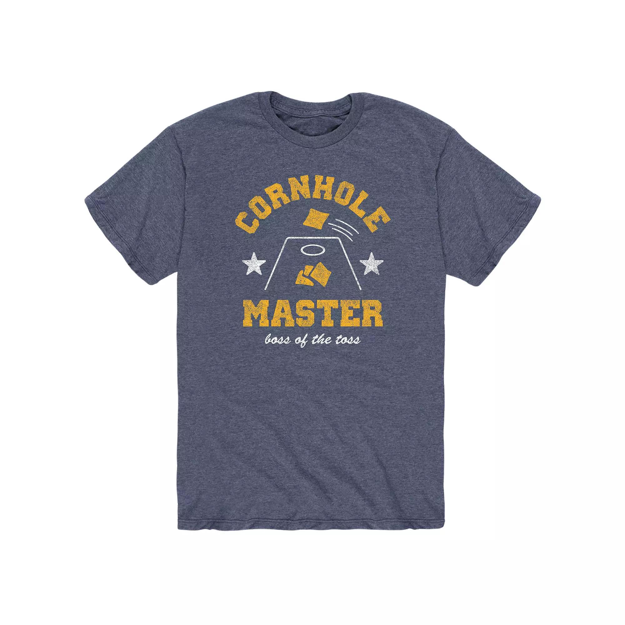 Men's Cornhole Master Tee,  Product Image