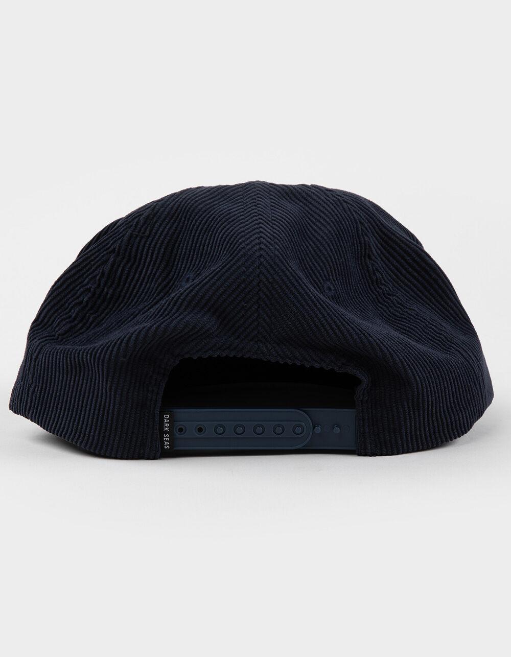 DARK SEAS Bait Shop Corduroy Snapback Hat - NAVY Product Image