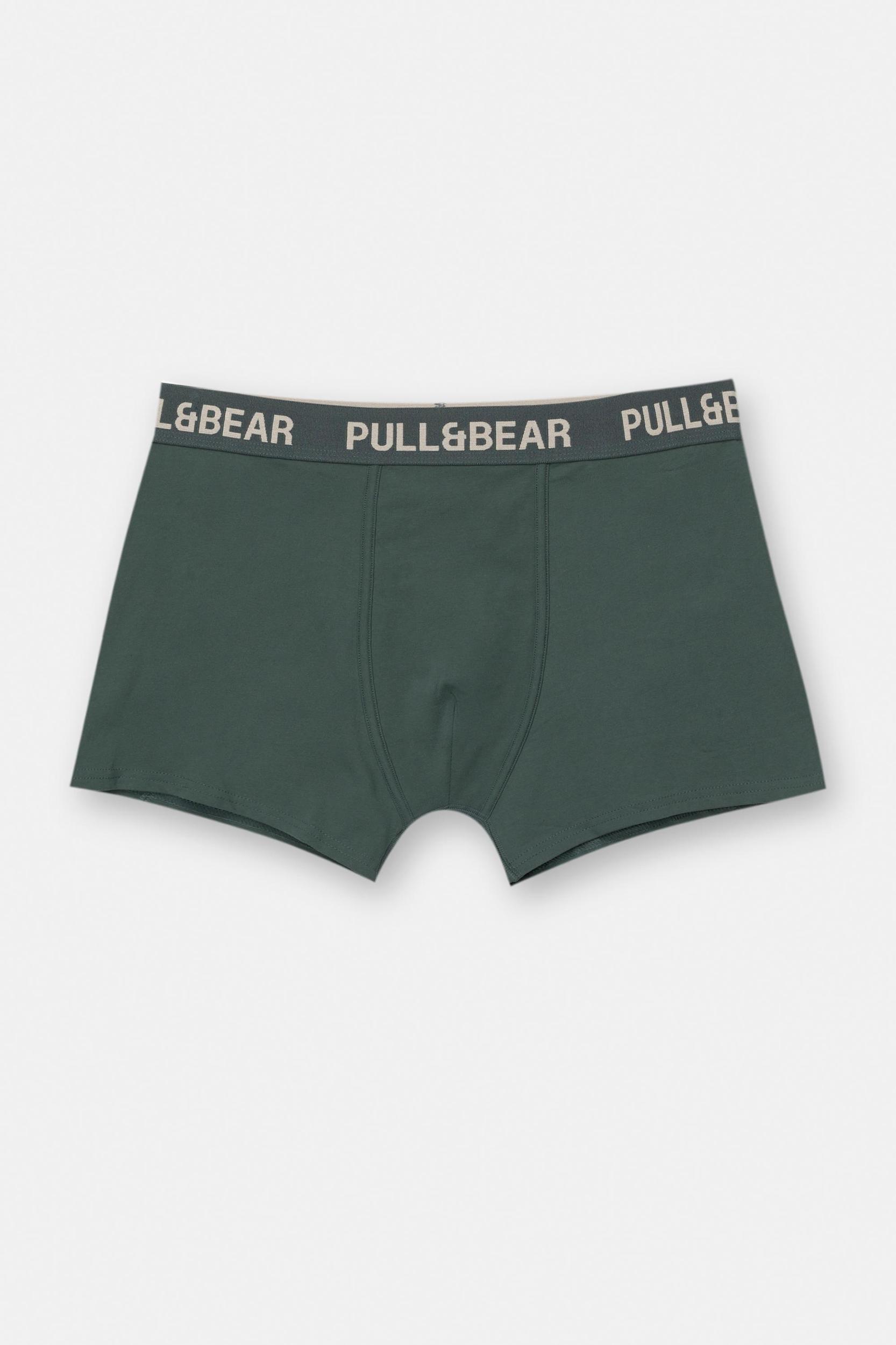 Pack of 3 Pull&Bear logo boxers Product Image