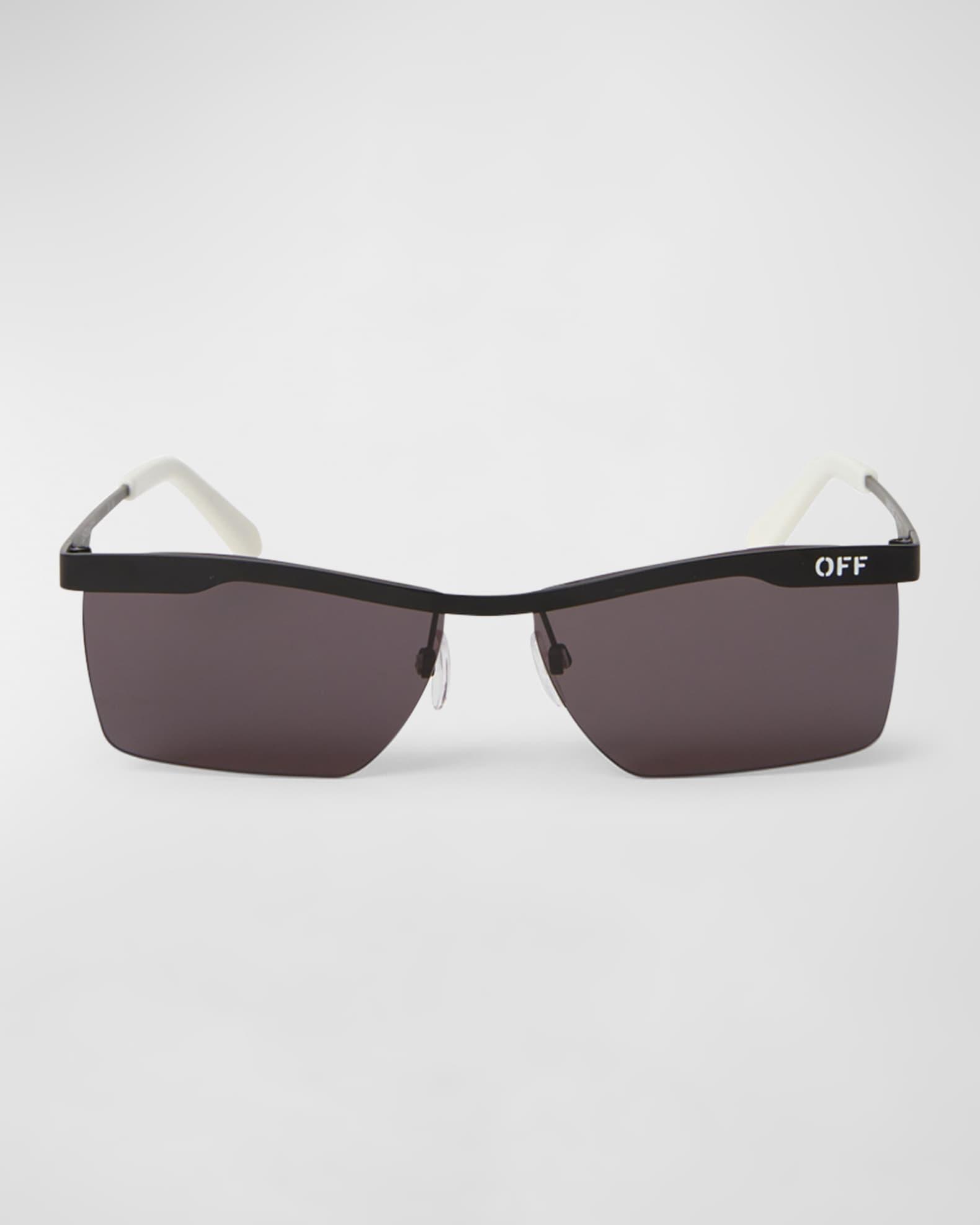 Mens Rimini Metal Rectangle Sunglasses Product Image