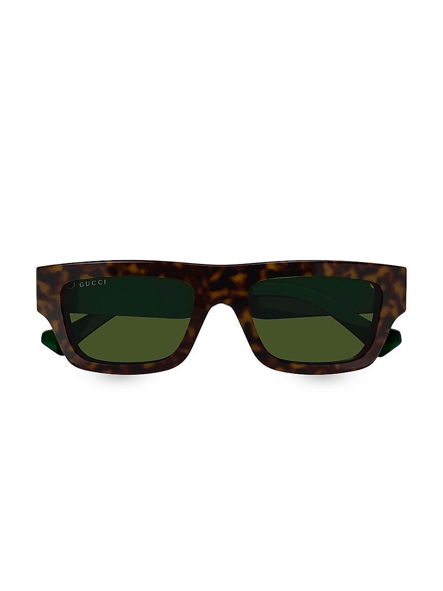 Mens Web Studi 55MM Acetate Rectangular Sunglasses Product Image