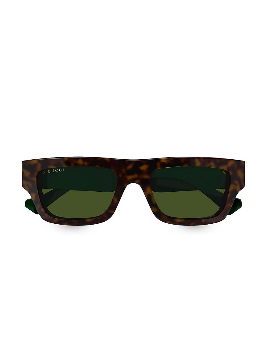 Mens Web Studi 55MM Acetate Rectangular Sunglasses Product Image