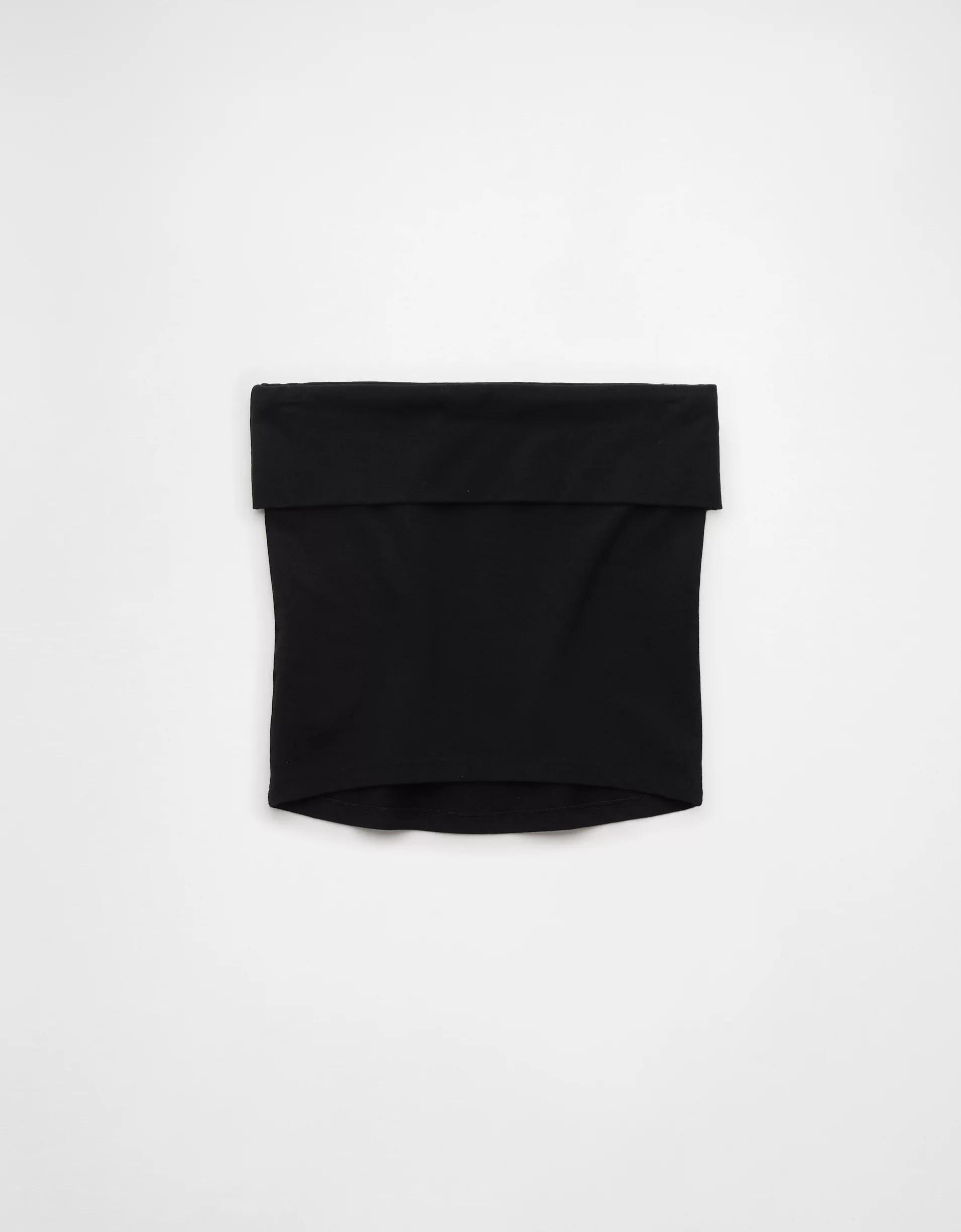 AE It Knit Foldover Tube Top Product Image