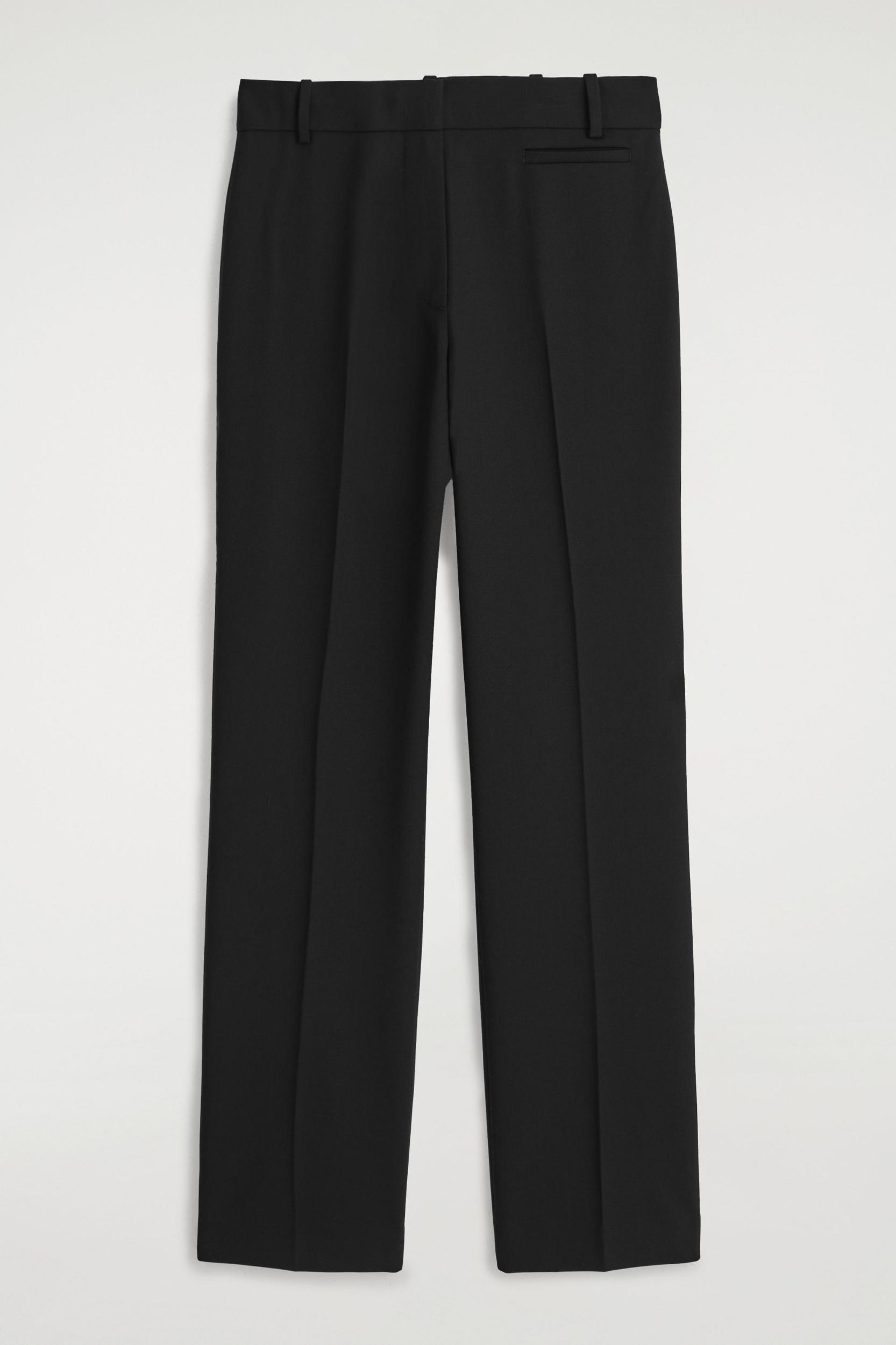 TAILORED WOOL SLIM-LEG PANTS Product Image