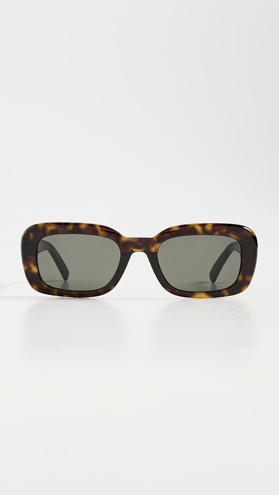 Saint Laurent Rectangular Sunglasses | Shopbop Product Image