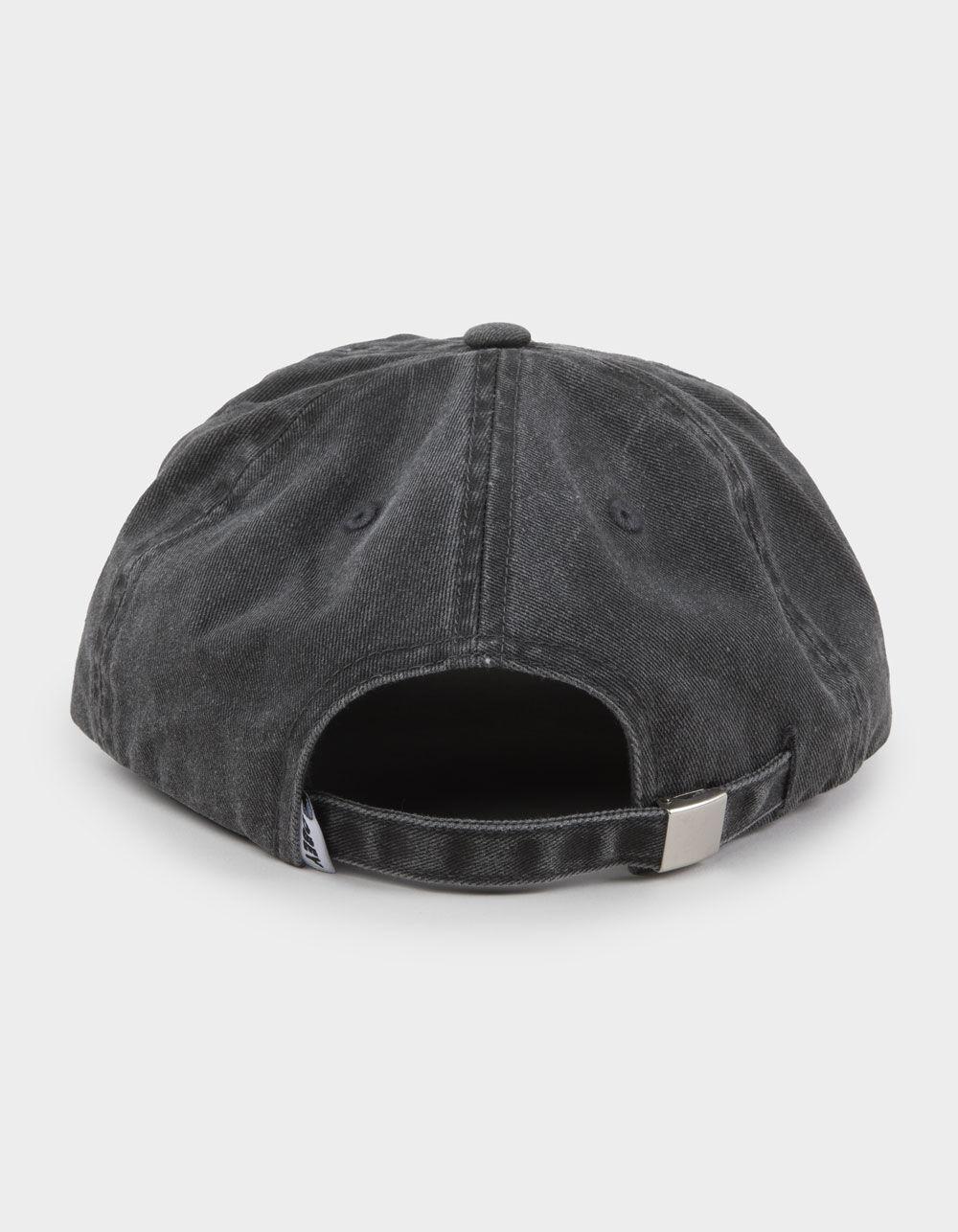 OBEY Hope Pigment 5 Panel Strapback Hat - BLACK Product Image