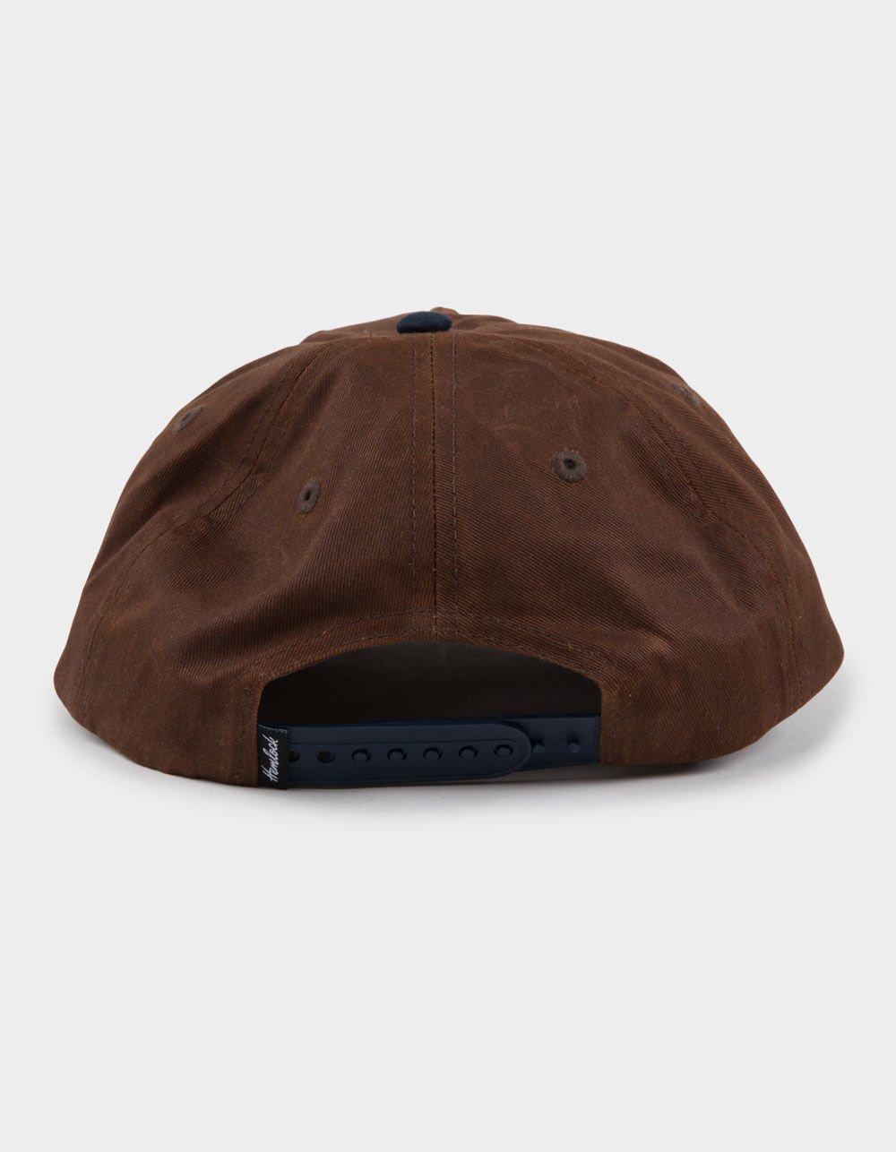 HEMLOCK HAT CO. Palomar 5 Panel Snapback Hat - BROWN Product Image