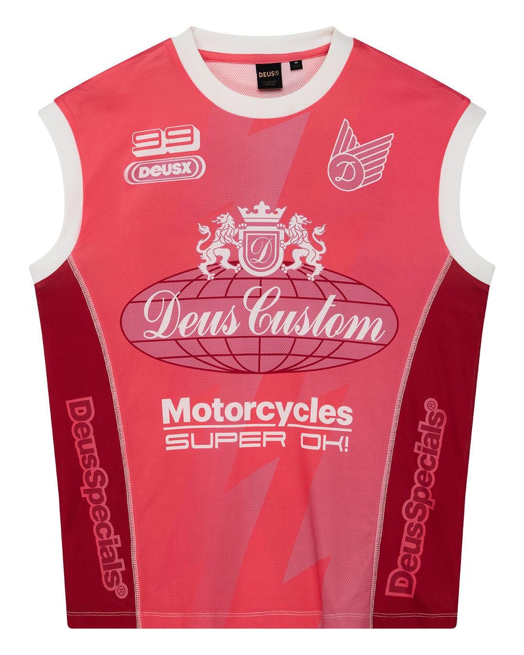 Project Mayhem Moto Tank - Cherry Product Image