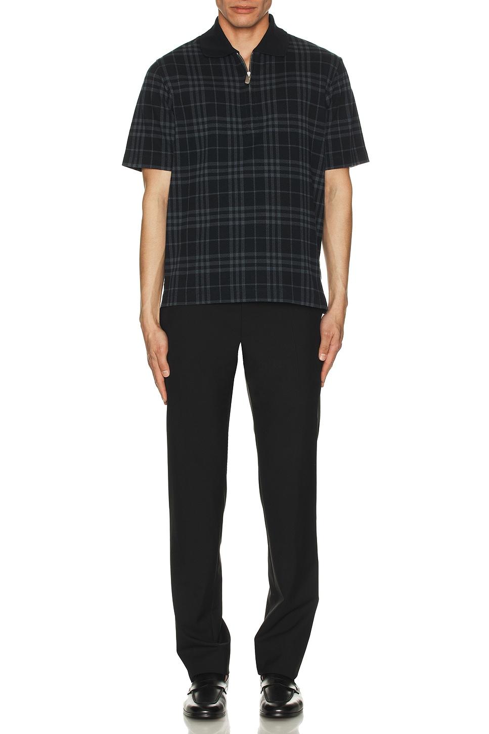 Check Jacquard Polo Product Image