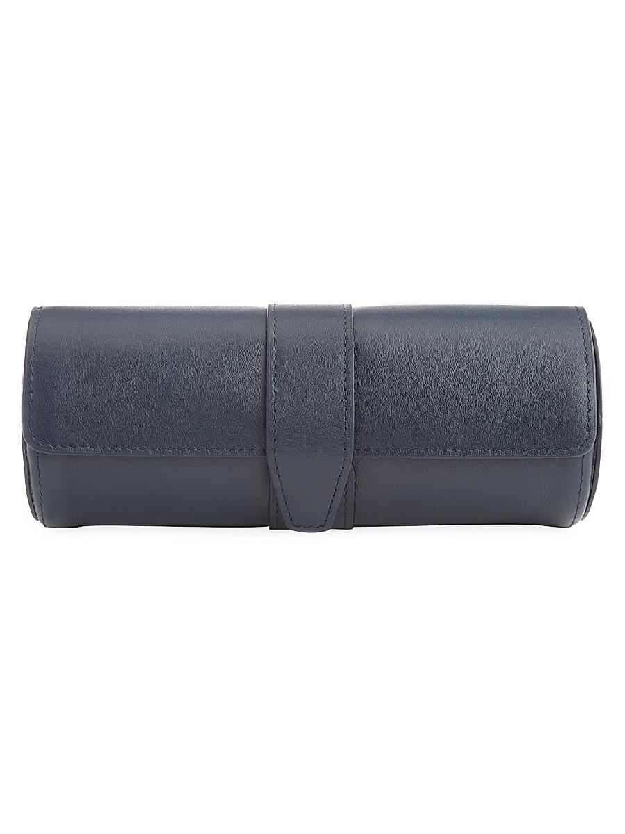 Womens Leather Travel Watch Roll Product Image