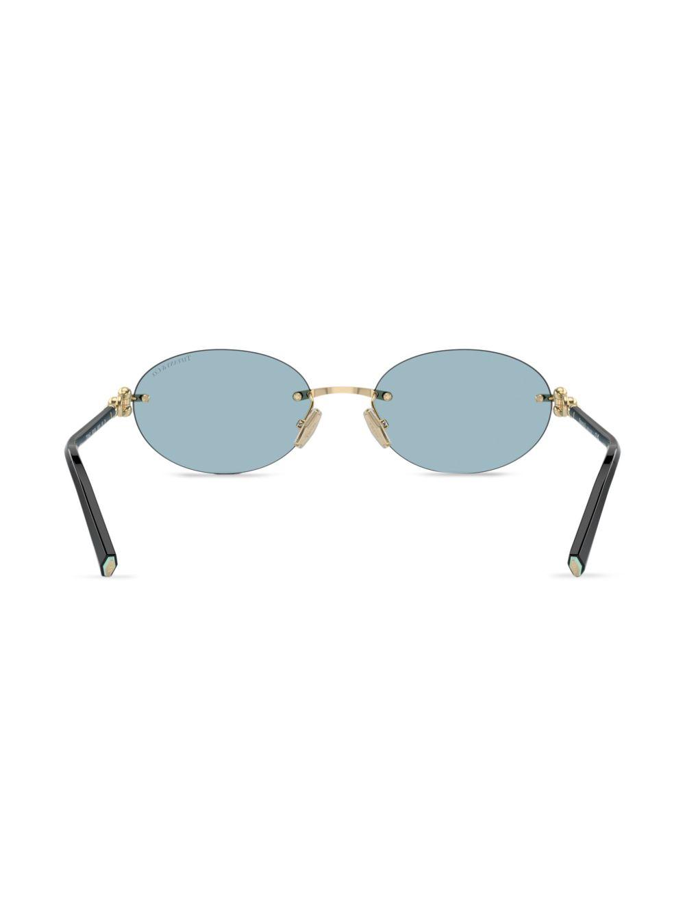 oval-frame sunglasses Product Image