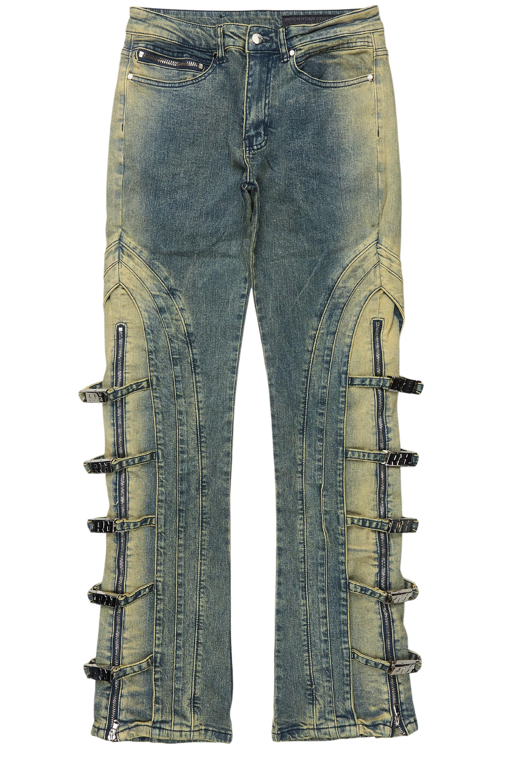 Attila Tint Stacked Flare Jean Male Product Image