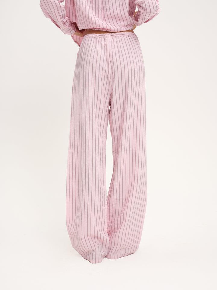 Mindy Button-Down Shirt — Pink Product Image