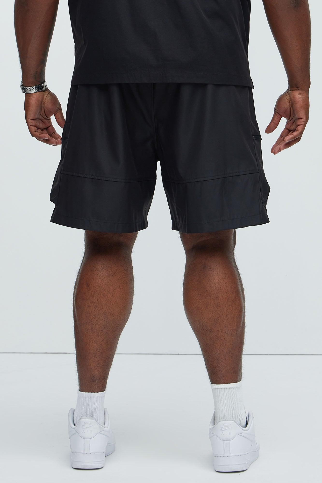 Maxey Cargo Shorts - Black Product Image