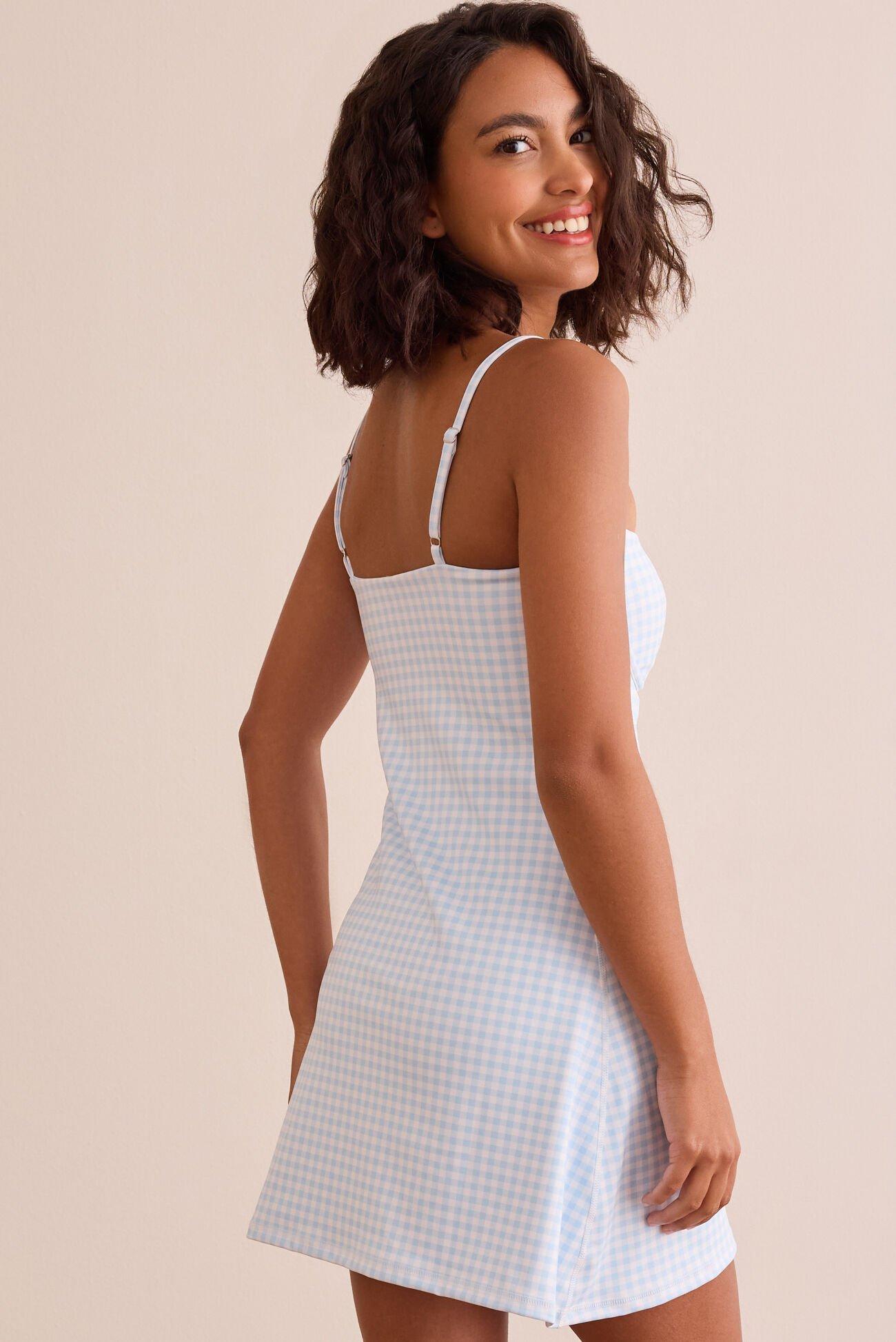 Game On Gingham Dress Product Image