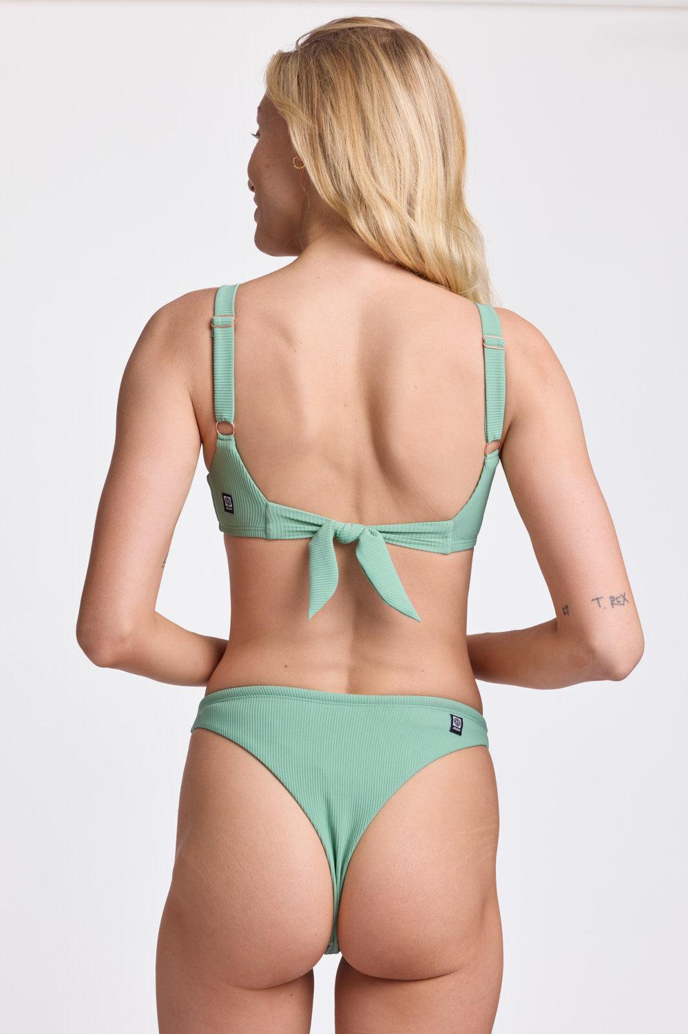 Ava Bikini Bottom - Kale Female Product Image