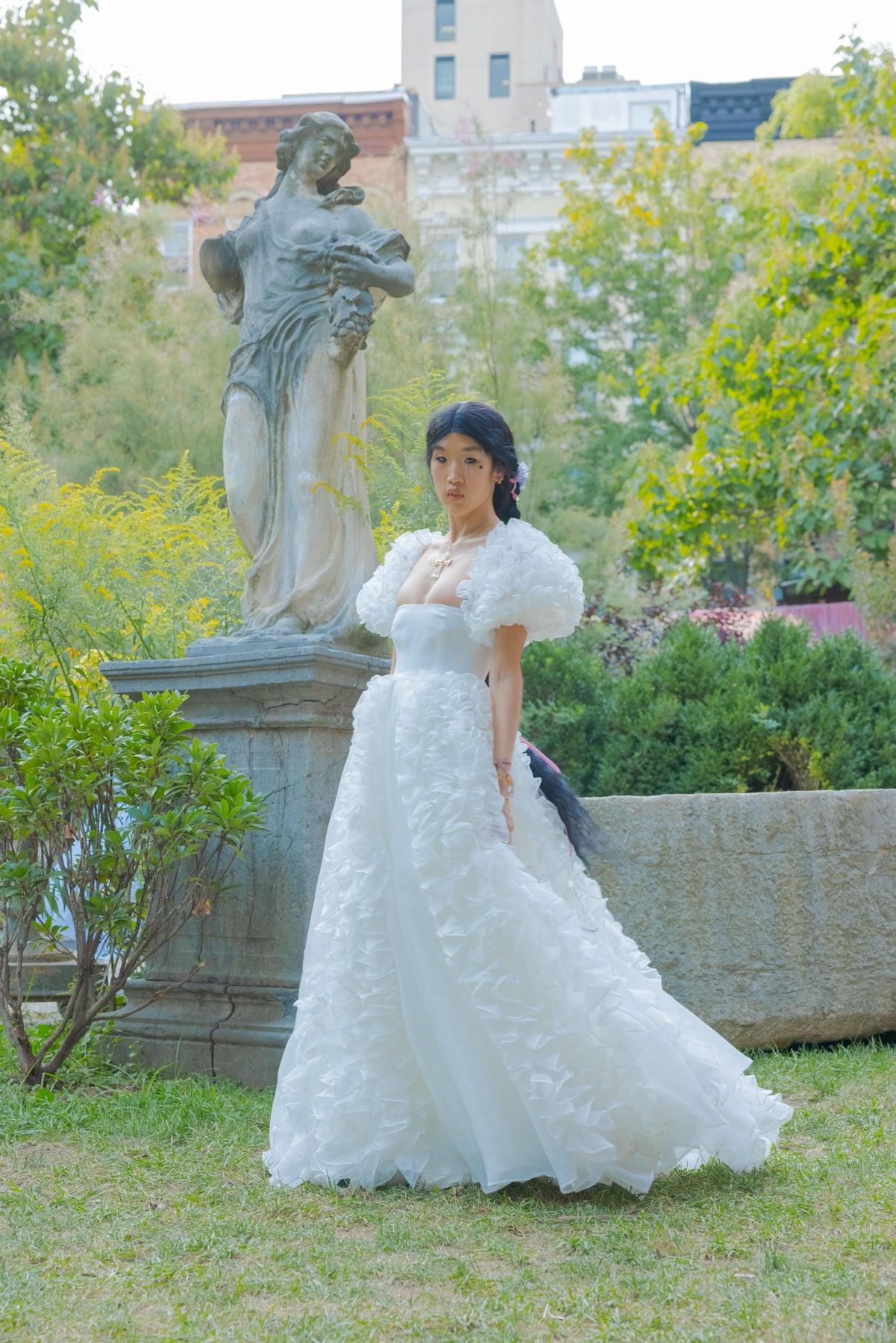 The Ivory Flower Gown Product Image