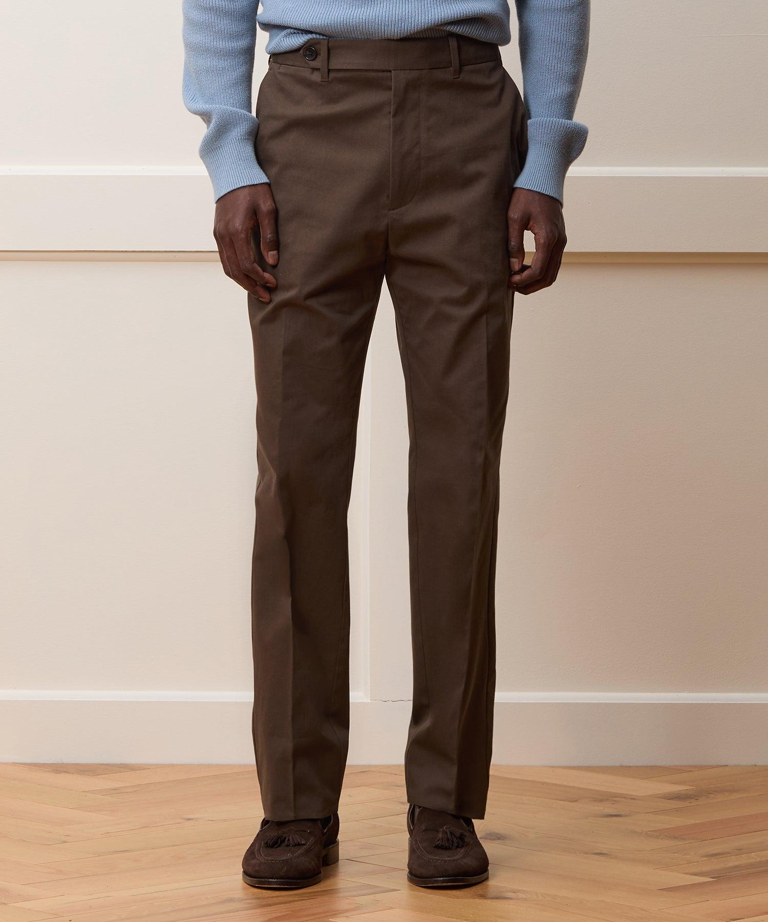 Italian Cotton Tab Chino Product Image