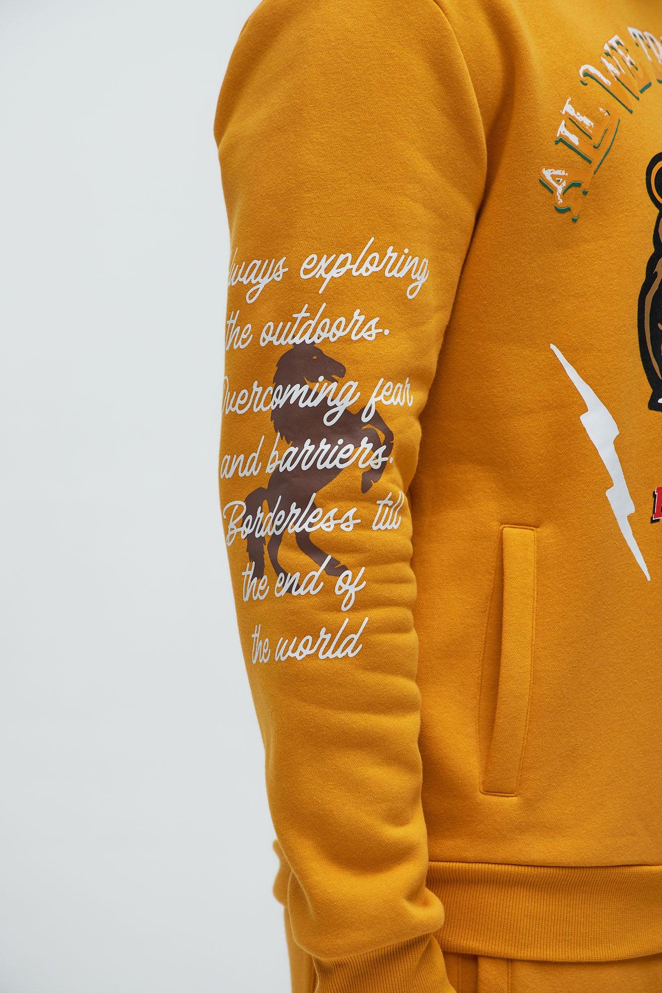 Bully University Hoodie - Yellow Product Image
