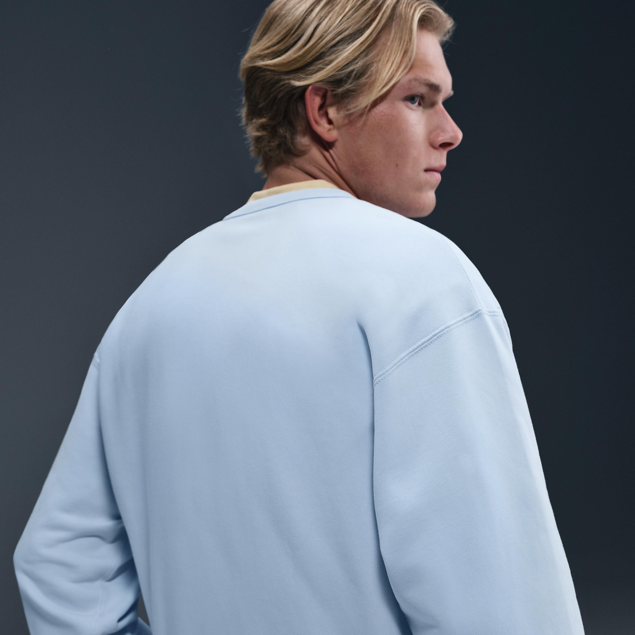 Nike Mens Solo Swoosh Fleece Crew | HV1086-441 Product Image