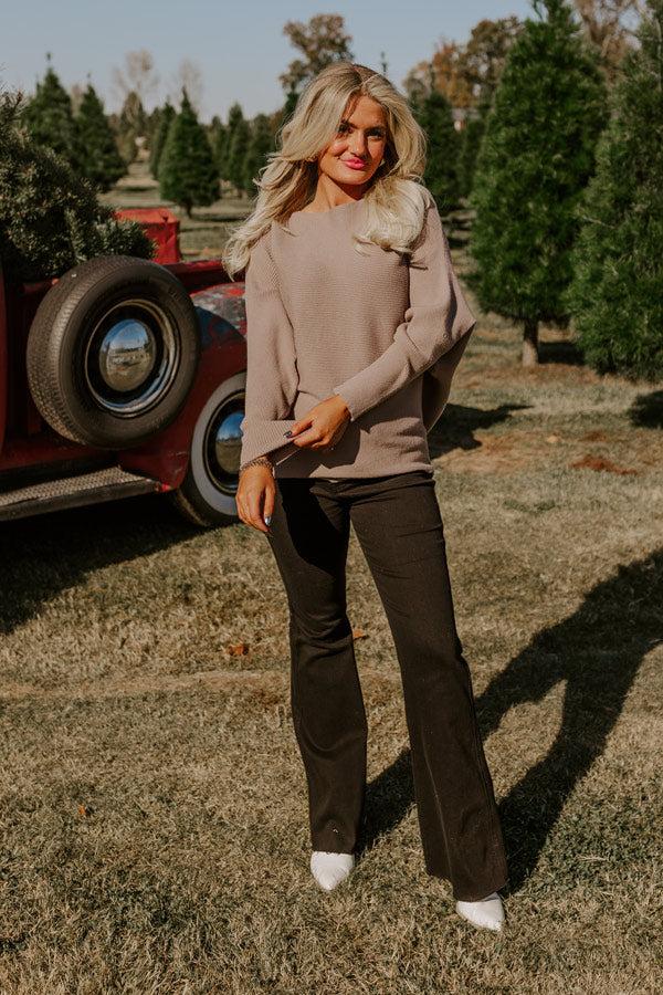 Aspen Plans Sweater Top Product Image