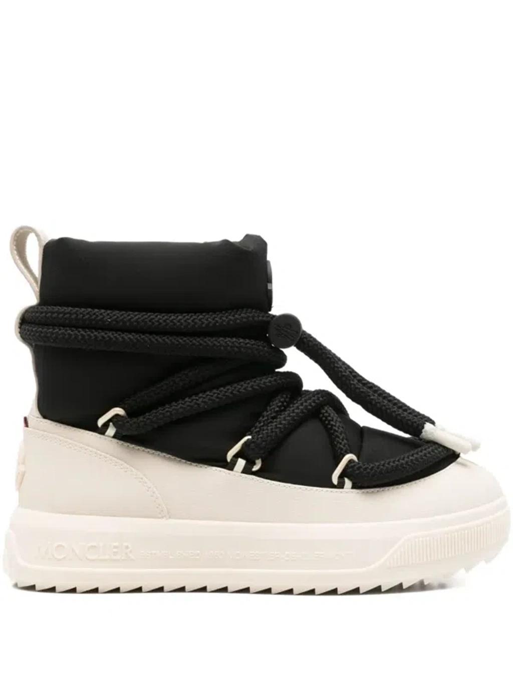 MONCLER Monpulse Padded Shell Ankle Boots In Black Product Image