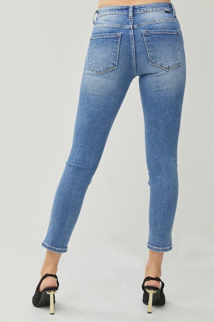 Mid Rise Pleated Wide Leg Product Image