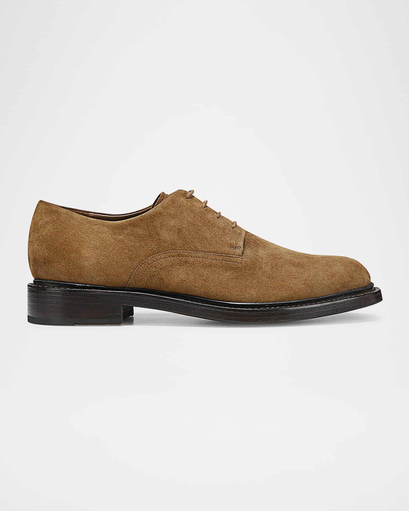 Men's Calf Leather Cap-Toe Oxfords Product Image