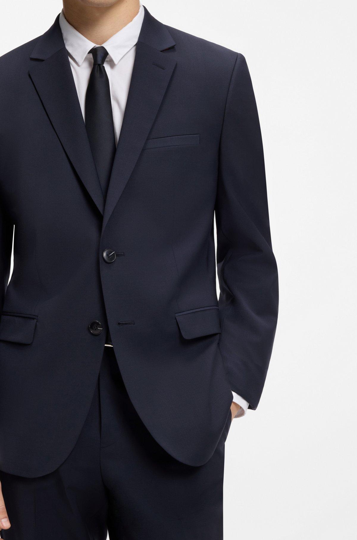 Extra-slim-fit jacket in a wool blend Product Image