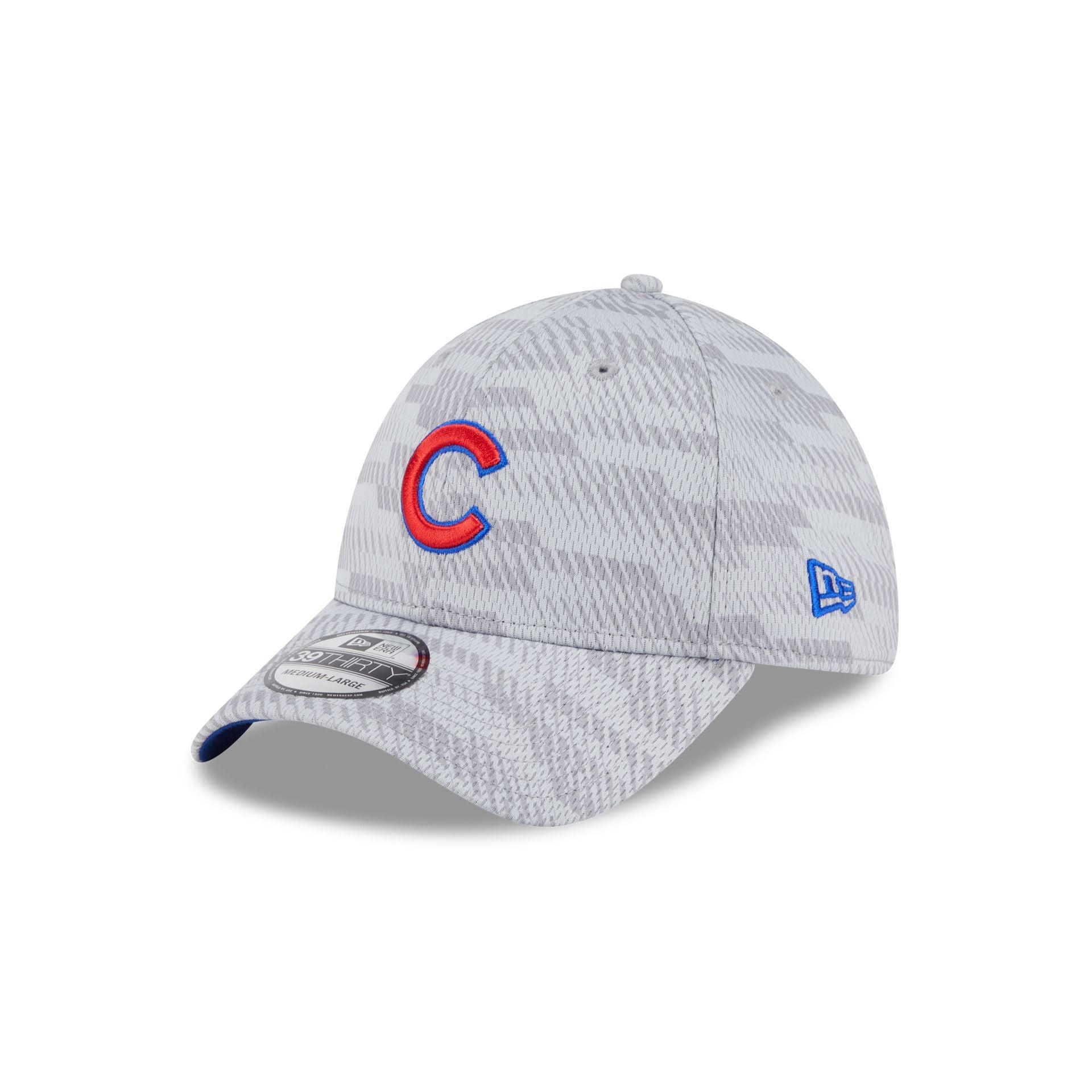 Chicago Cubs 2025 Clubhouse Gray 39THIRTY Stretch Fit Male Product Image