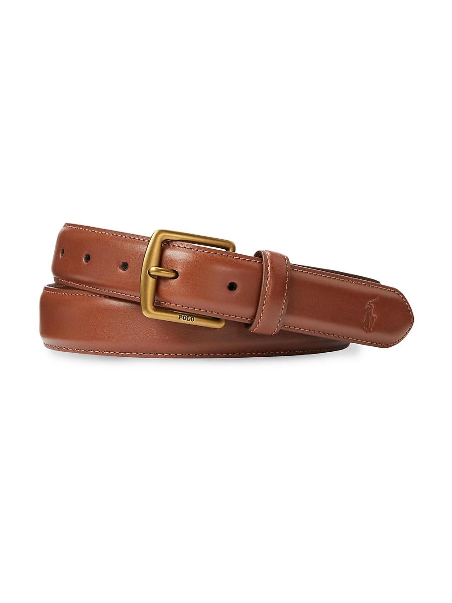 Mens Smooth Leather Belt Product Image
